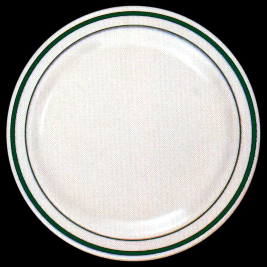 Regent Green Dinner Plate by Lynn's China-1
