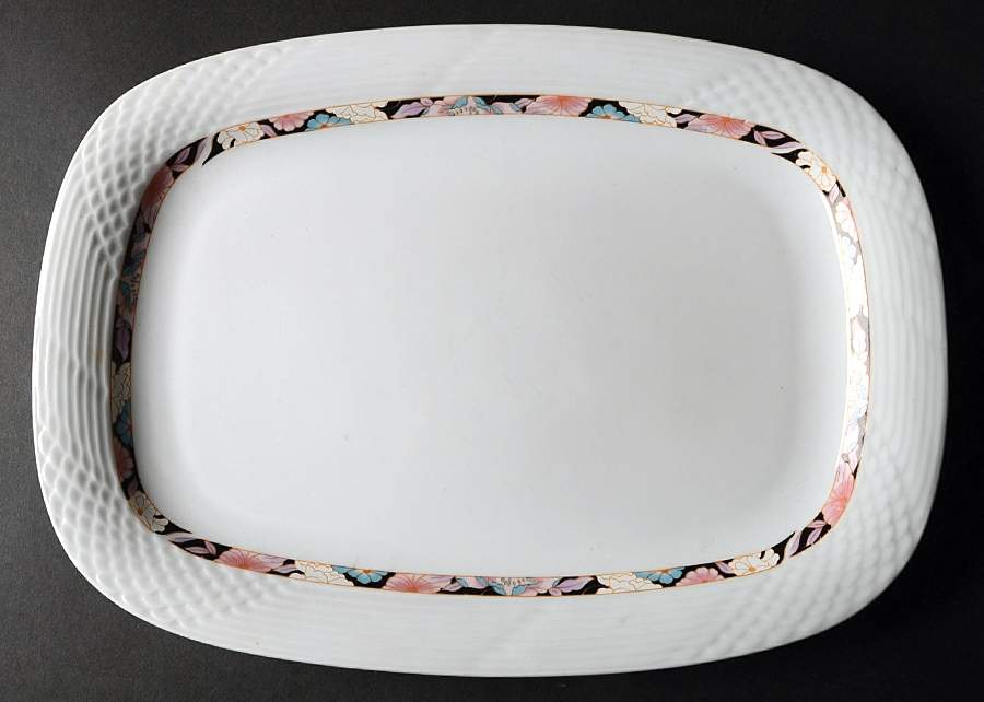 Ruby 14" Oval Serving Platter by Lynn's China-1