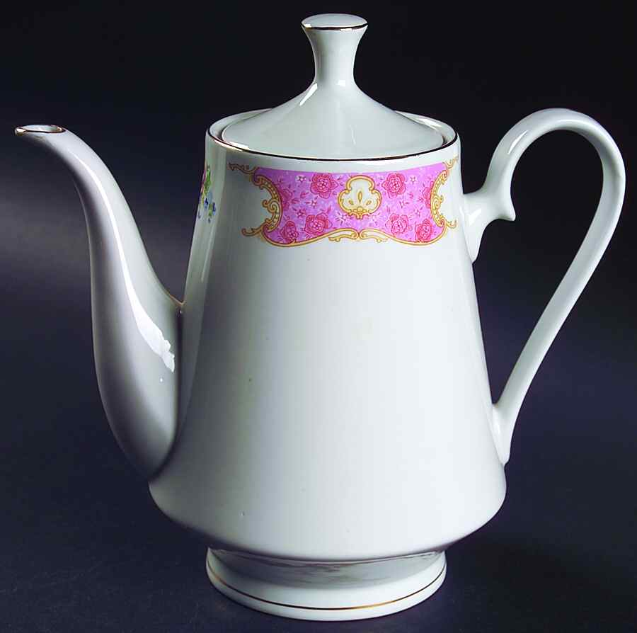 Spring Garden Coffee Pot & Lid by Lynn's China-1