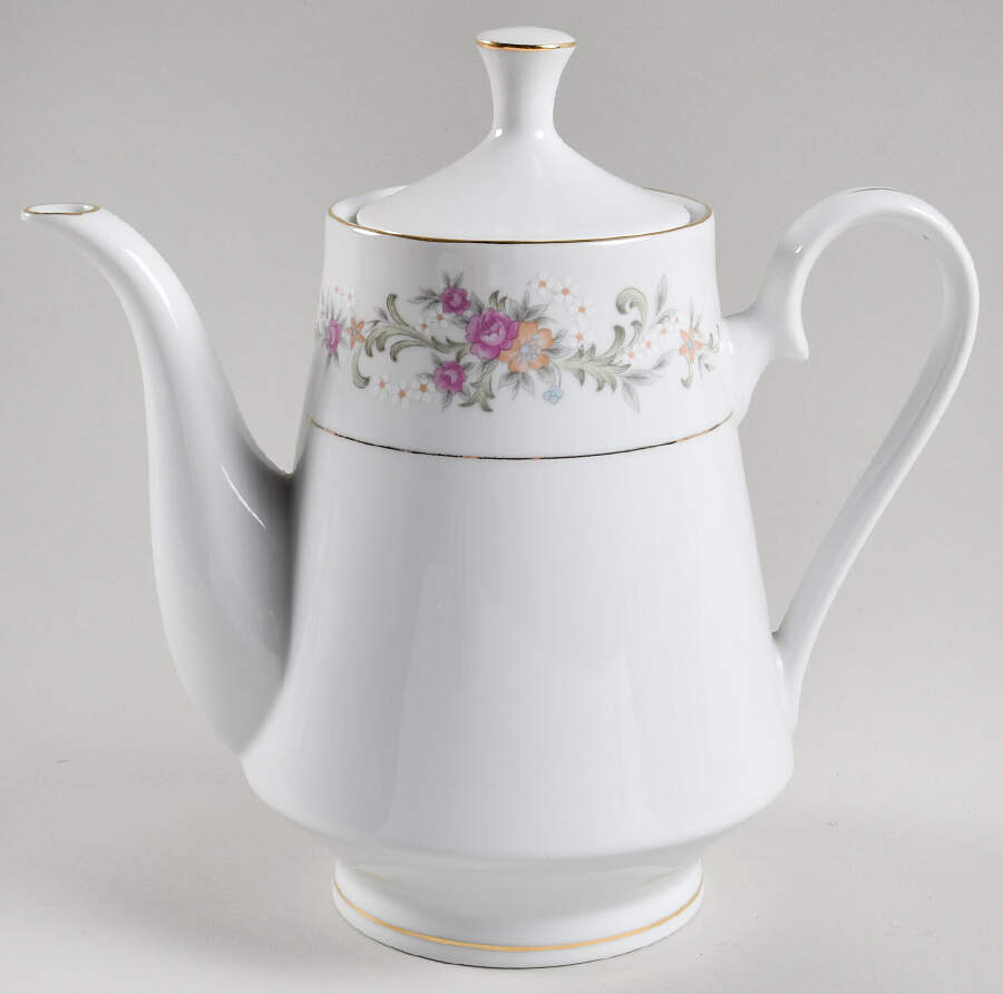 Summer Land Coffee Pot & Lid by Lynn's China-1