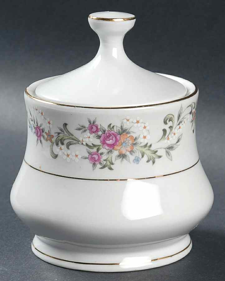 Summer Land Sugar Bowl & Lid by Lynn's China-1