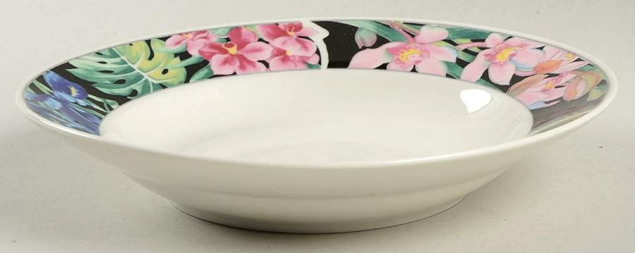 Tiona Rim Soup Bowl by Lynn's China-1