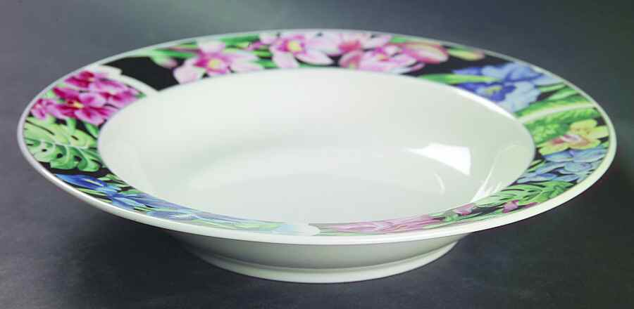 Tiona Large Rim Soup Bowl by Lynn's China-1
