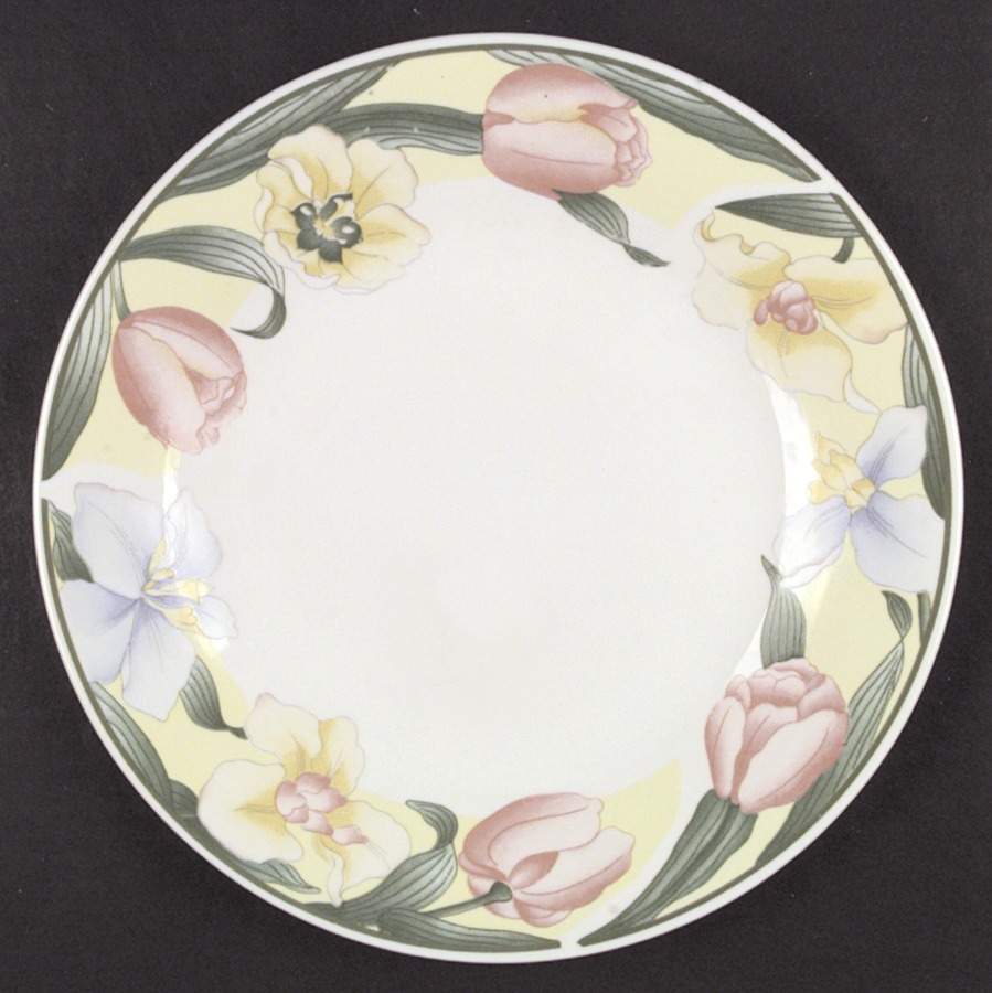 Tulipa Dinner Plate by Lynn's China-1