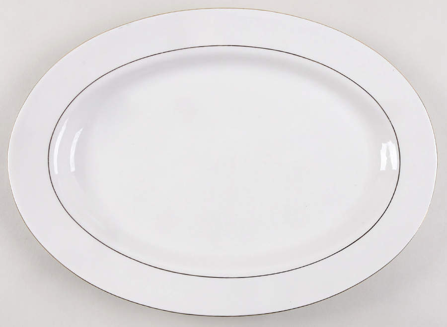 Valentine 14" Oval Serving Platter by Lynn's China-1