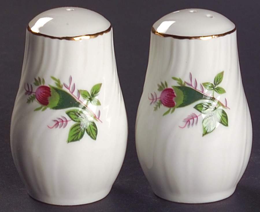 Victorian Rose Salt & Pepper Set by Lynn's China-1