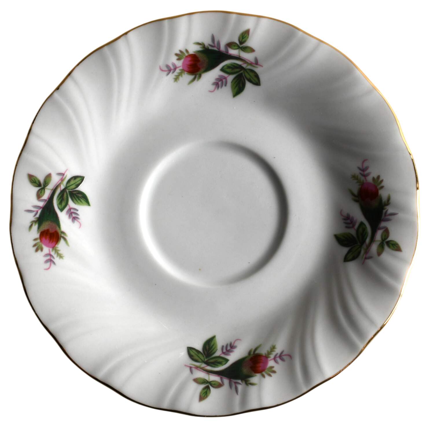 Victorian Rose Saucer by Lynn's China-1