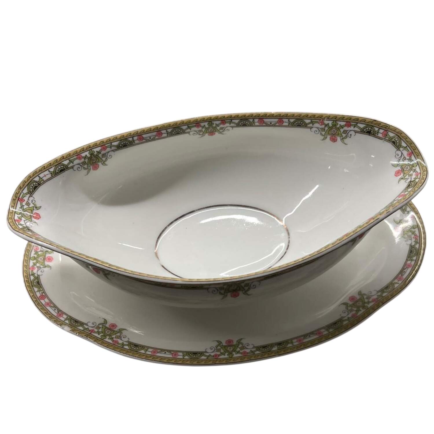 LNT12 Gravy Boat & Underplate by Lanternier-1