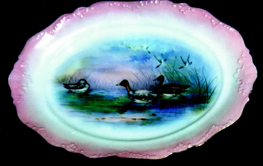 LNT19 12" Oval Serving Platter by Lanternier-1