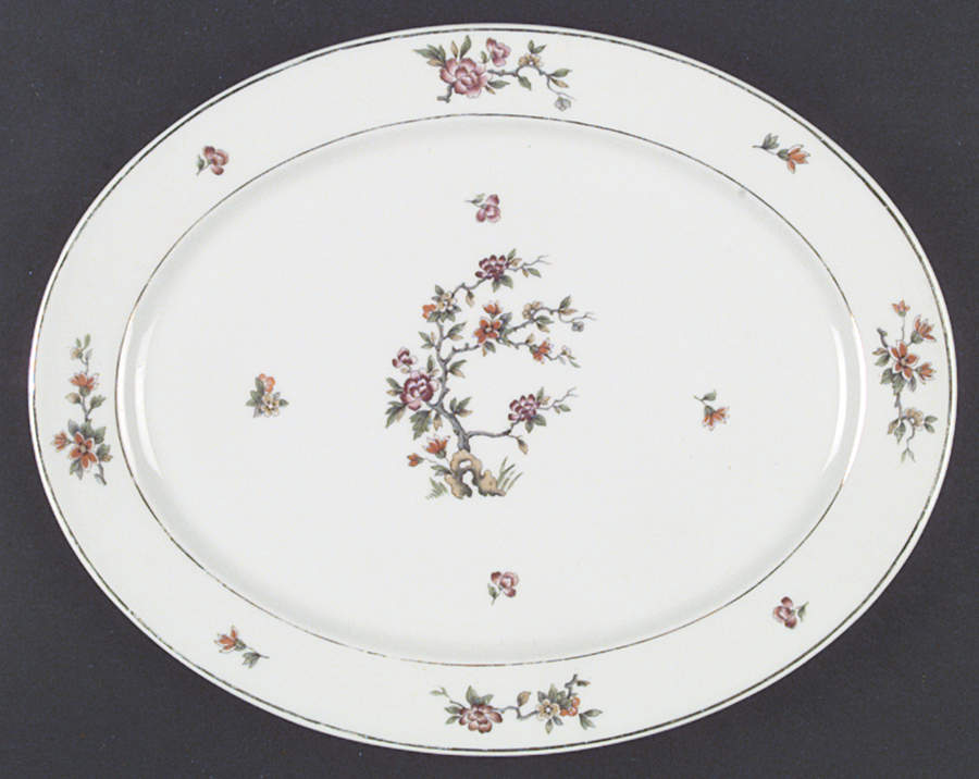 LNT21 14" Oval Serving Platter by Lanternier-1
