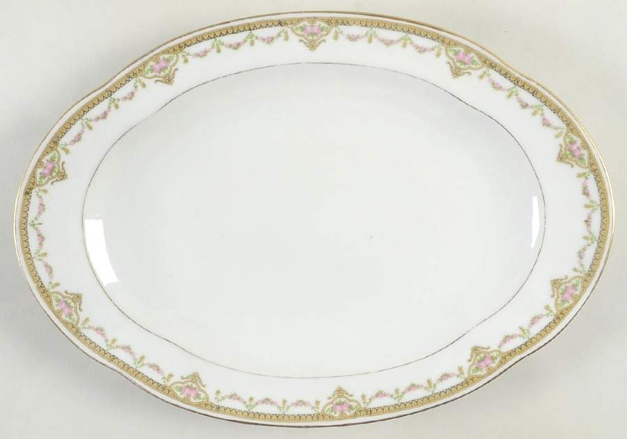 LNT25 12" Oval Serving Platter by Lanternier-1