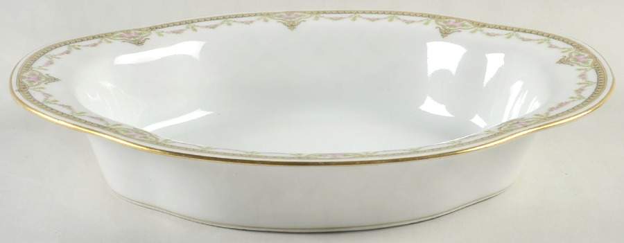 LNT25 9" Oval Vegetable Bowl by Lanternier-1