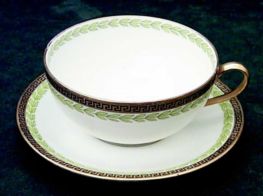 LNT3 Flat Cup & Saucer Set by Lanternier-1