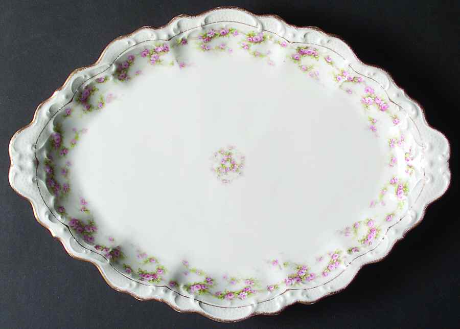 LNT4 14" Oval Serving Platter by Lanternier-1