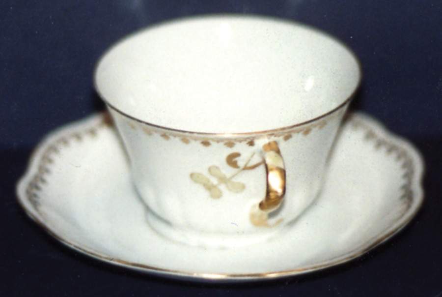 LNT48 Flat Cup & Saucer Set by Lanternier-1