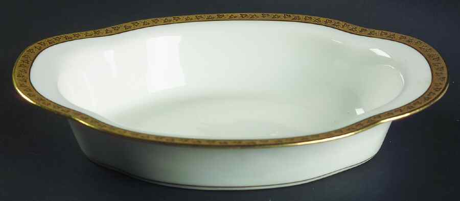 LNT6 9" Oval Vegetable Bowl by Lanternier-1