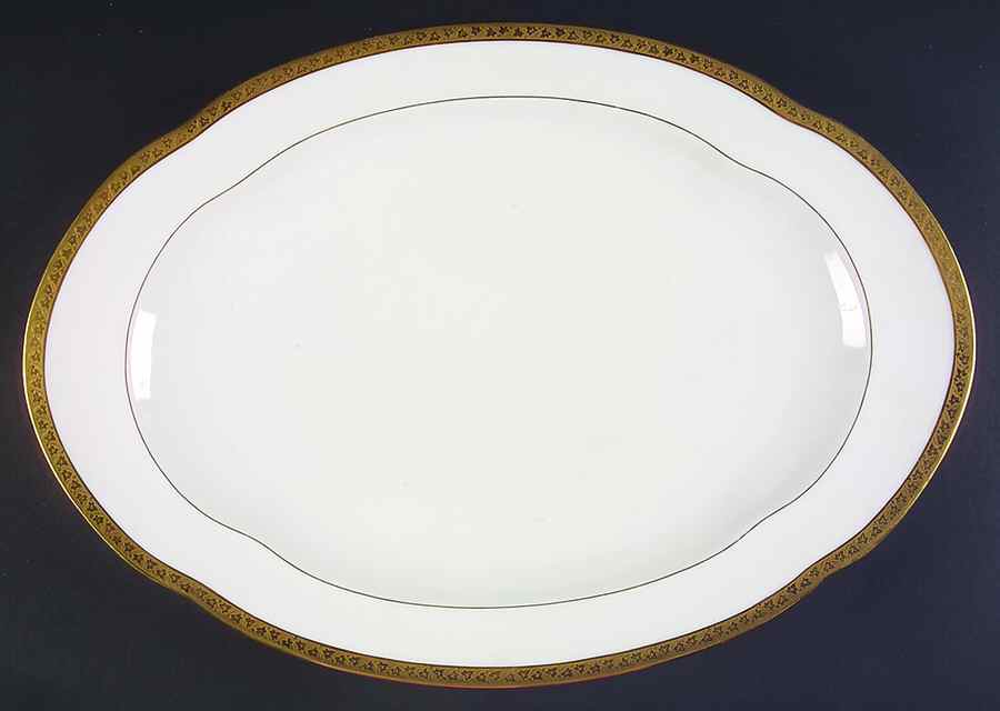 LNT6 18" Oval Serving Platter by Lanternier-1