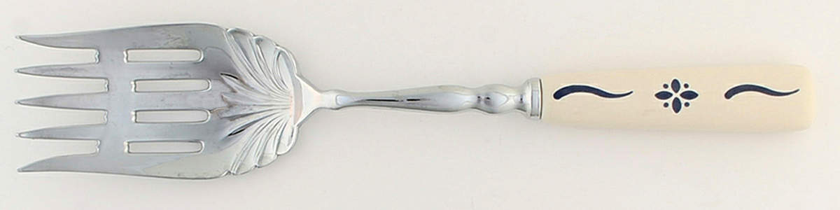 Woven Traditions Classic Blue Pasta Serving Fork by Longaberger-1