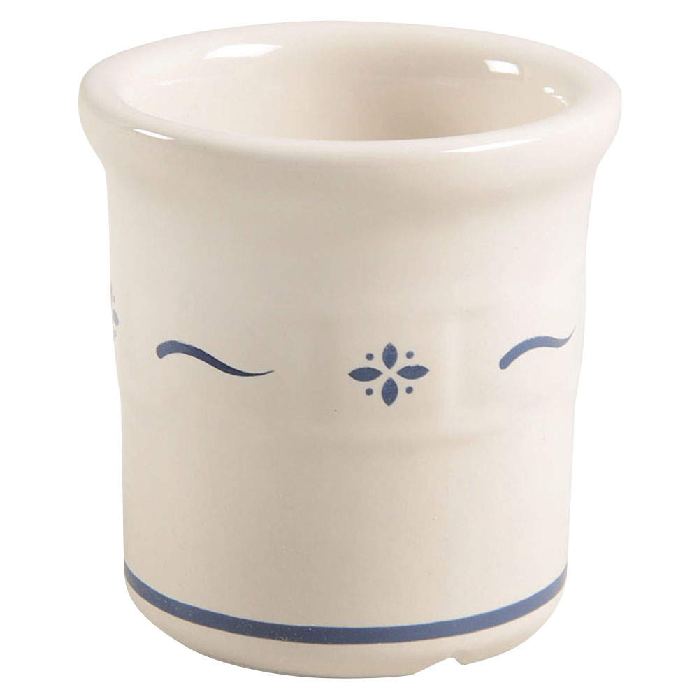 Woven Traditions Classic Blue Condiment Jar No Lid by Longaberger-1