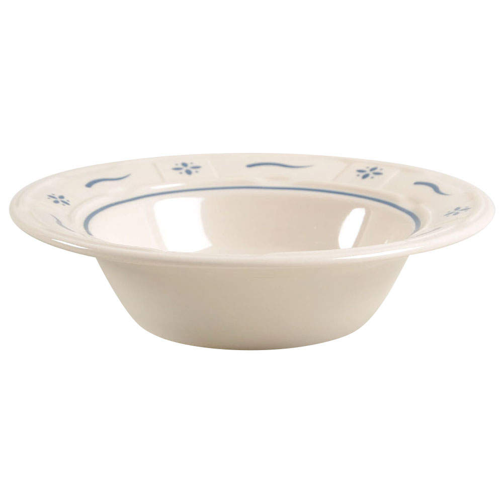 Woven Traditions Classic Blue Rim Fruit/Dessert (Sauce) Bowl by Longaberger-1