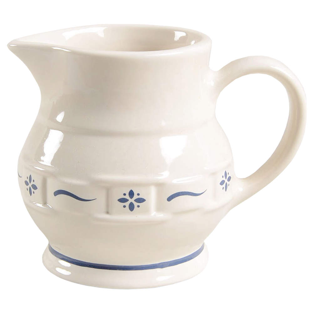 Woven Traditions Classic Blue Creamer by Longaberger-1