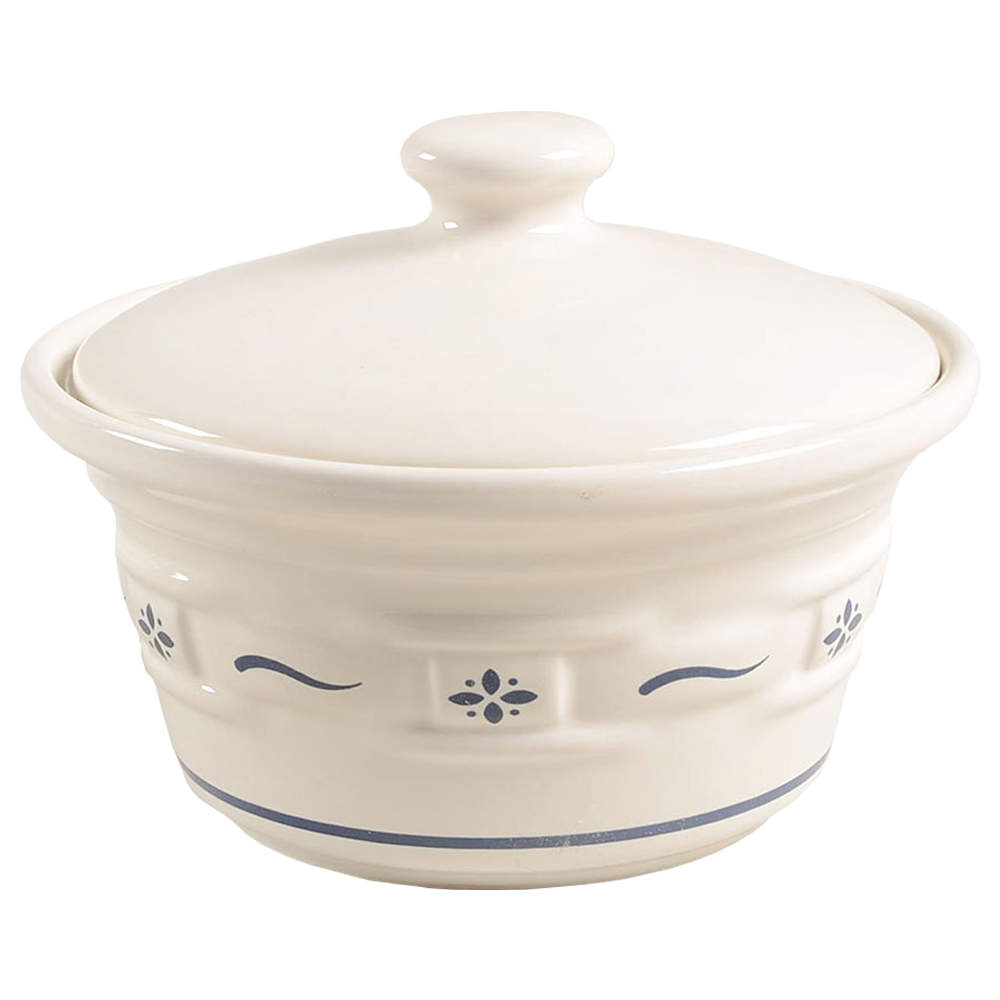 Woven Traditions Classic Blue Butter Tub & Lid by Longaberger-1