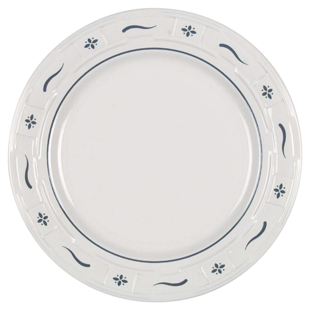 Woven Traditions Classic Blue Dinner Plate by Longaberger-1