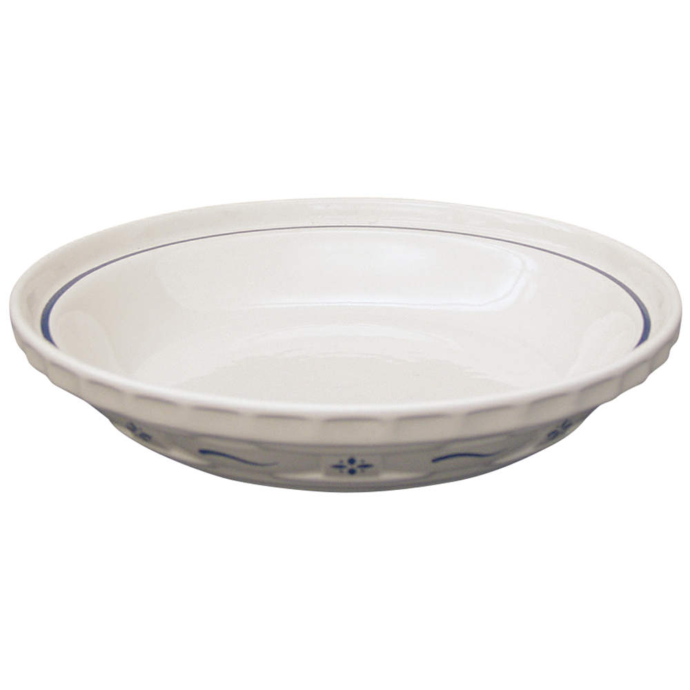 Woven Traditions Classic Blue 10" Pie Baking Plate by Longaberger-1