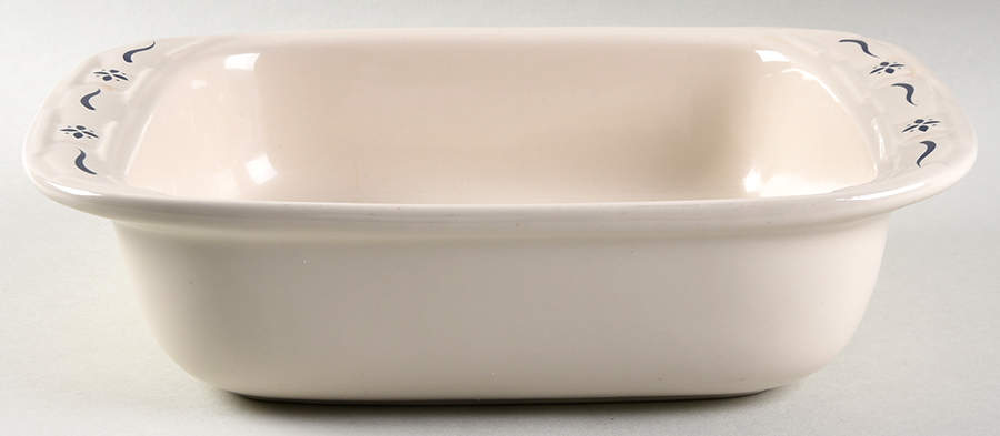 Woven Traditions Classic Blue 11" Square Baker by Longaberger-1
