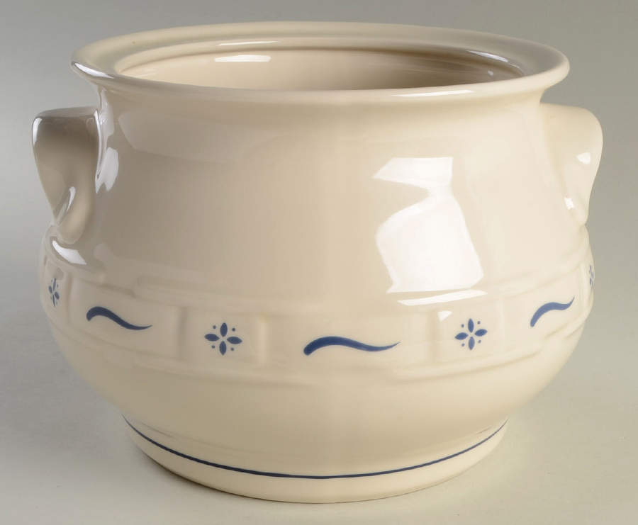 Woven Traditions Classic Blue Tureen No Lid by Longaberger-1