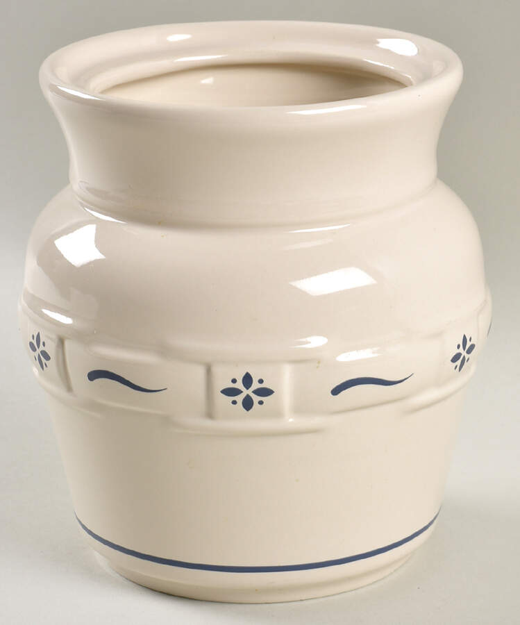 Woven Traditions Classic Blue Small Canister No Lid by Longaberger-1