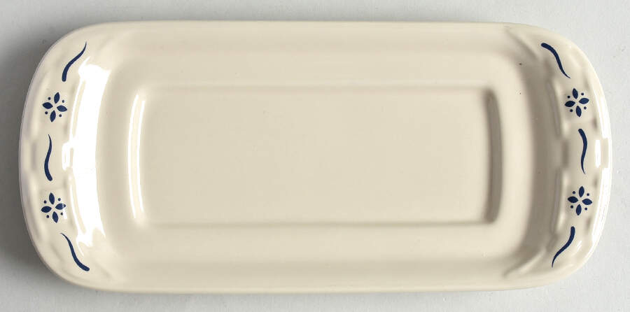 Woven Traditions Classic Blue 1/4 Lb Butter No Lid by Longaberger-1