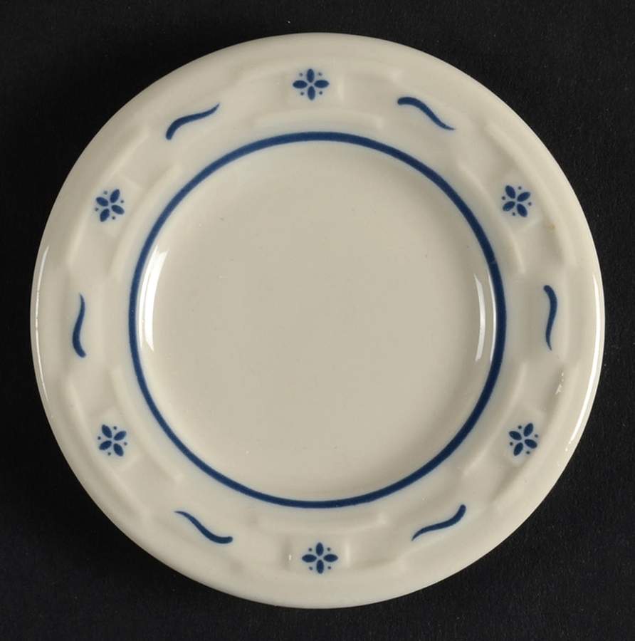 Woven Traditions Classic Blue Miniature Plate by Longaberger-1