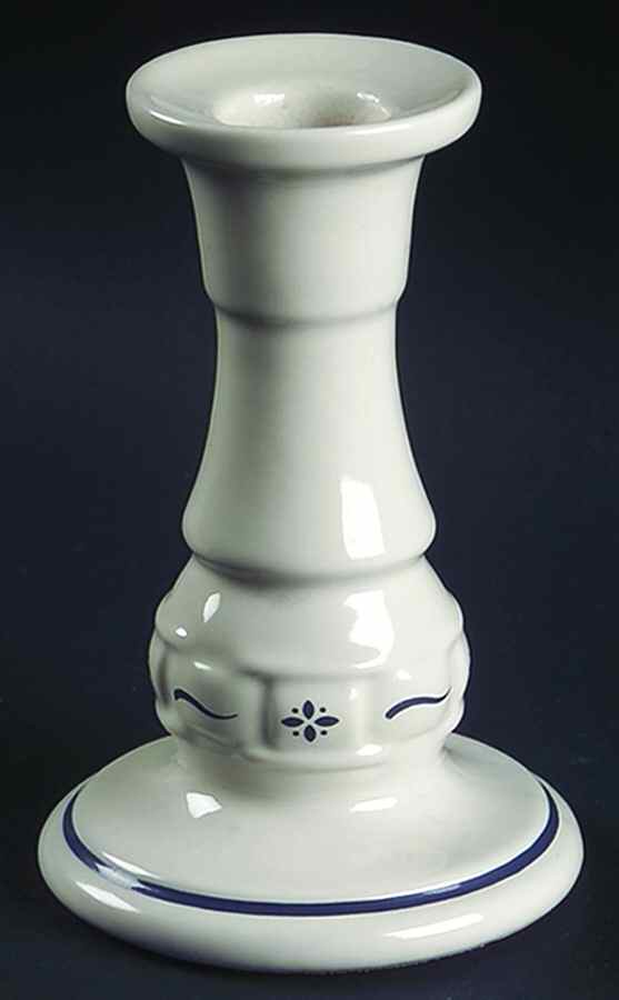 Woven Traditions Classic Blue 5" Candlestick by Longaberger-1