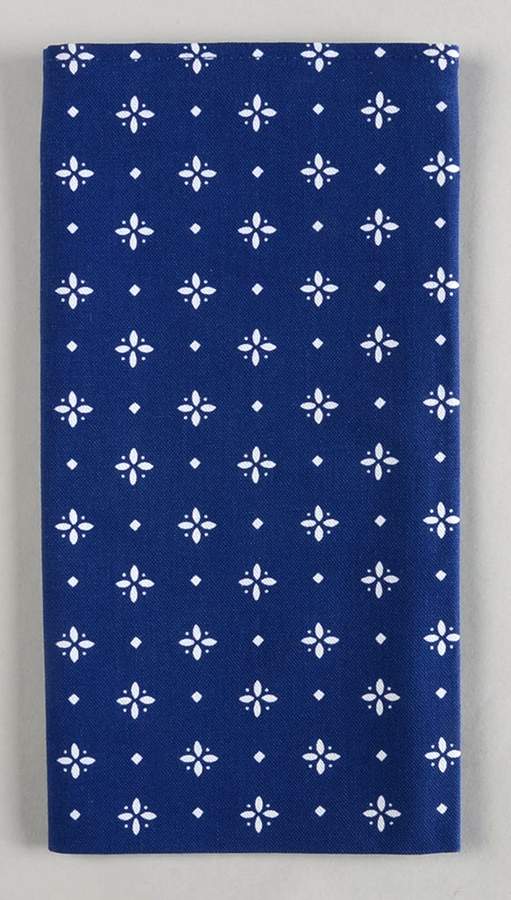 Woven Traditions Classic Blue Cloth Napkin by Longaberger-1