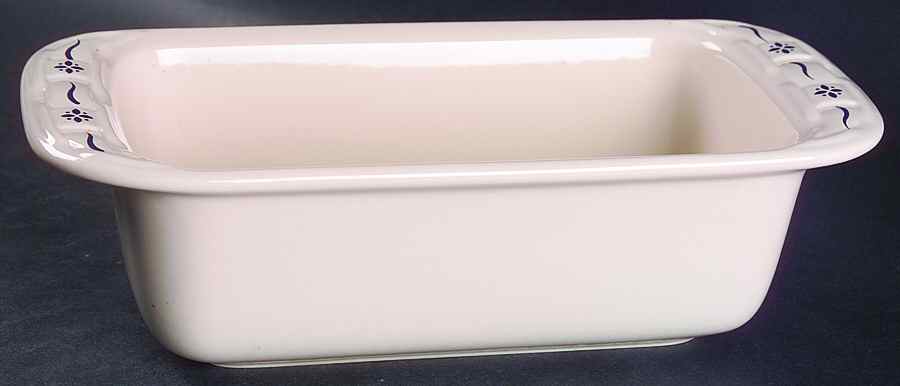 Woven Traditions Classic Blue Loaf Pan by Longaberger-1