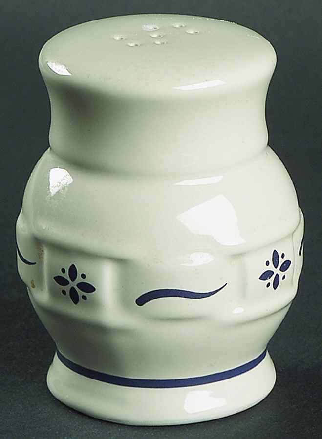 Woven Traditions Classic Blue Salt Shaker by Longaberger-1