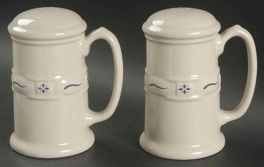 Woven Traditions Classic Blue Stove Top Salt & Pepper Set by Longaberger-1