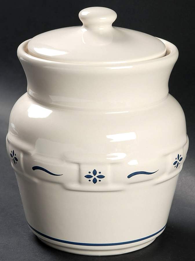 Woven Traditions Classic Blue Small Canister & Lid by Longaberger-1