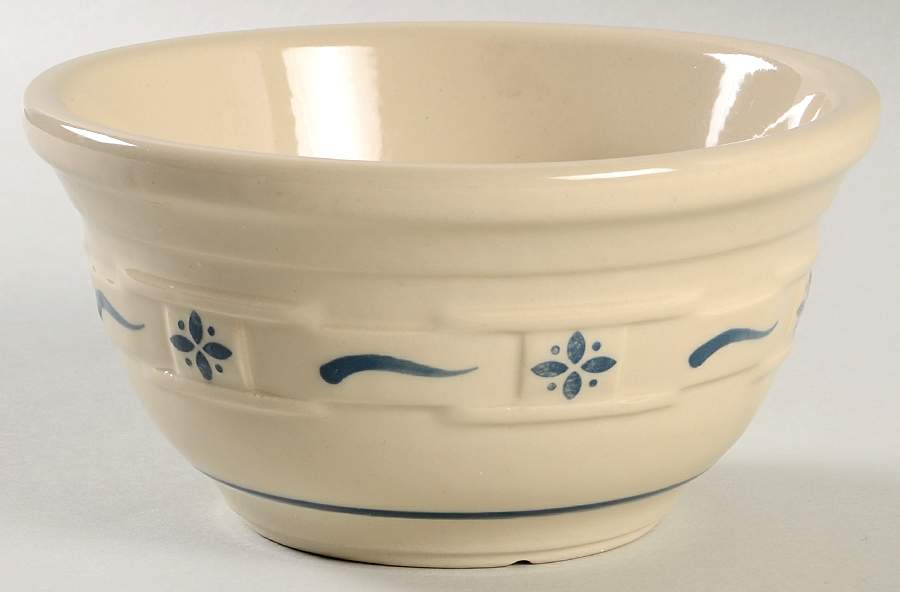 Woven Traditions Classic Blue 6" Mixing Bowl by Longaberger-1