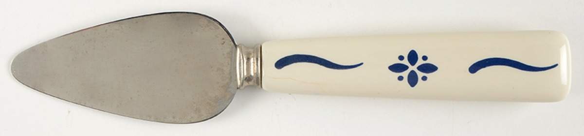 Woven Traditions Classic Blue Cheese Spreader/Serving by Longaberger-1