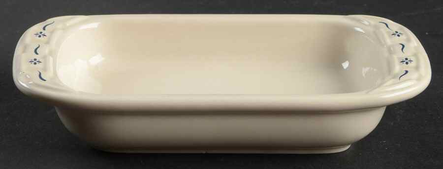 Woven Traditions Classic Blue 5" Miniature Rectangular Baker by Longaberger-1