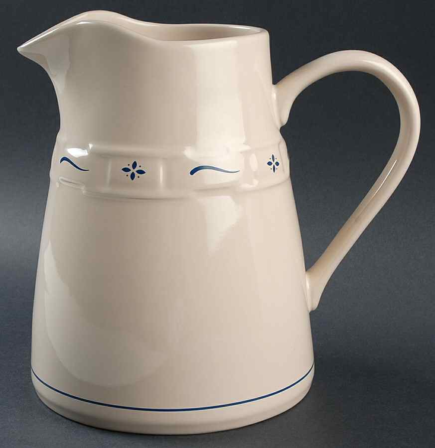 Woven Traditions Classic Blue 88 Oz Pitcher by Longaberger-1