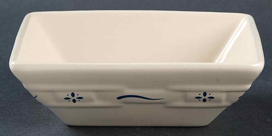 Woven Traditions Classic Blue 5" Square Tasting Bowl by Longaberger-1