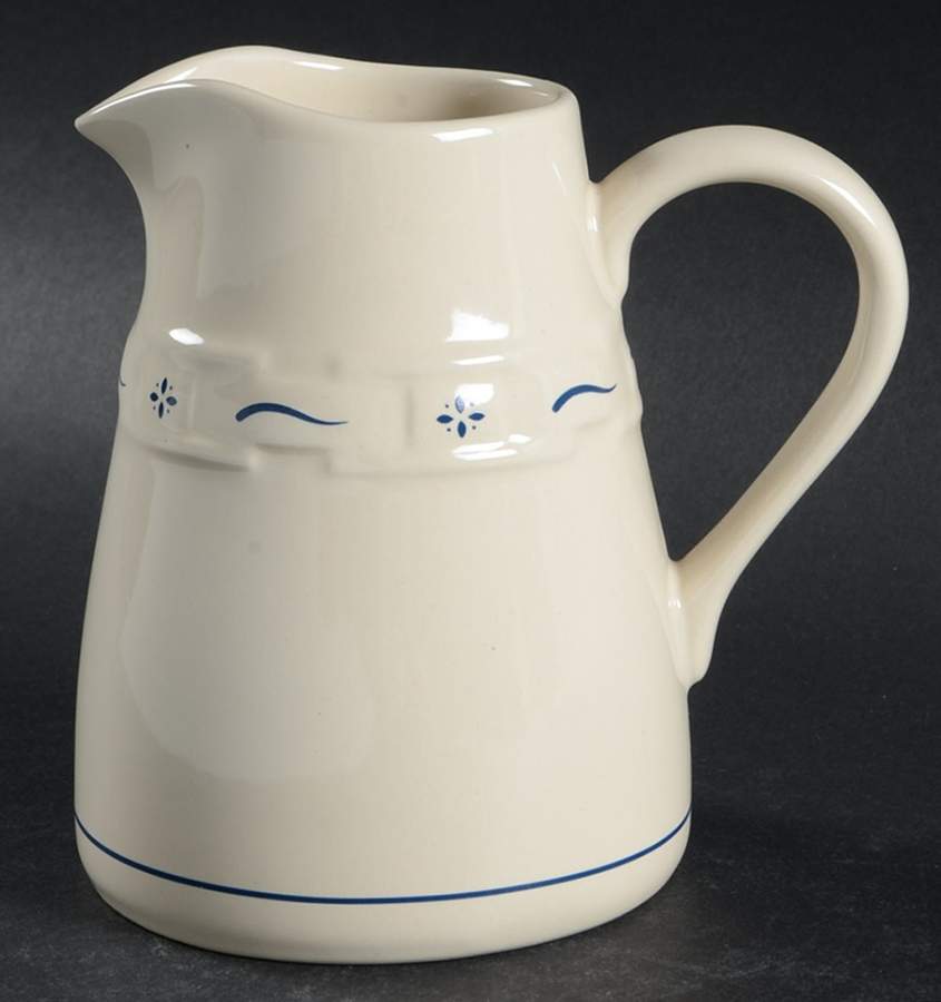 Woven Traditions Classic Blue Creamer by Longaberger-1