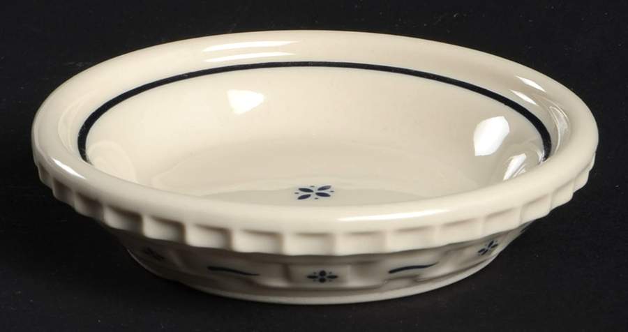 Woven Traditions Classic Blue Miniature Serving Pie Plate by Longaberger-1