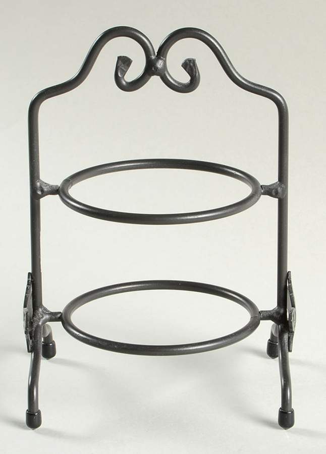 Woven Traditions Classic Blue 2 Tier Metal Stand for Miniature Pie Plates by Longaberger-1