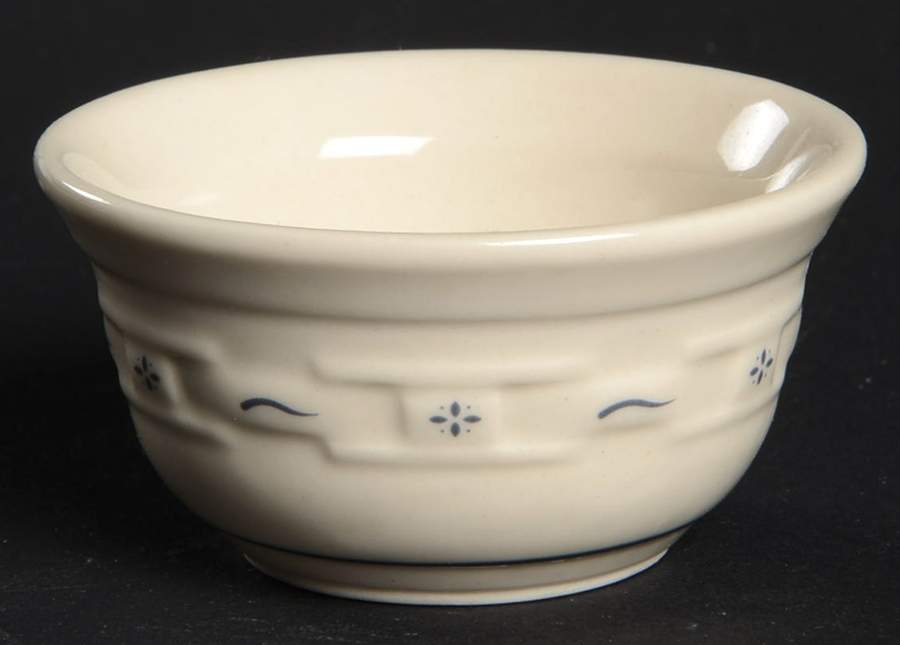 Woven Traditions Classic Blue 2 1/2" Miniature Mixing Bowl by Longaberger-1