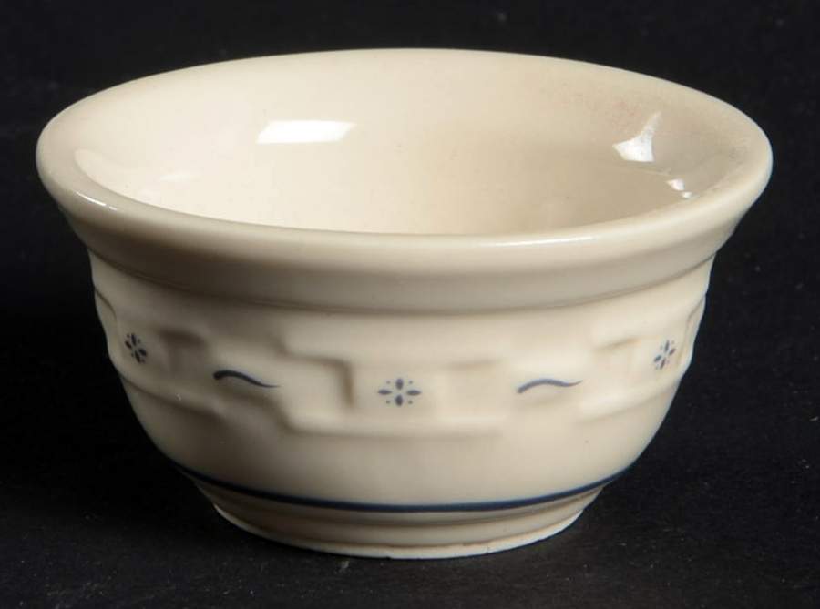Woven Traditions Classic Blue 2" Miniature Mixing Bowl by Longaberger-1