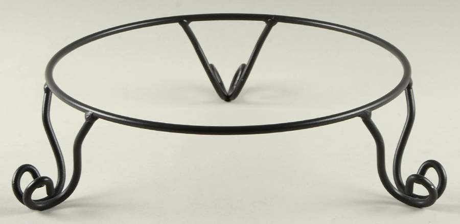 Woven Traditions Classic Blue Metal Stand for 12" Pasta Serving Bowl by Longaberger-1